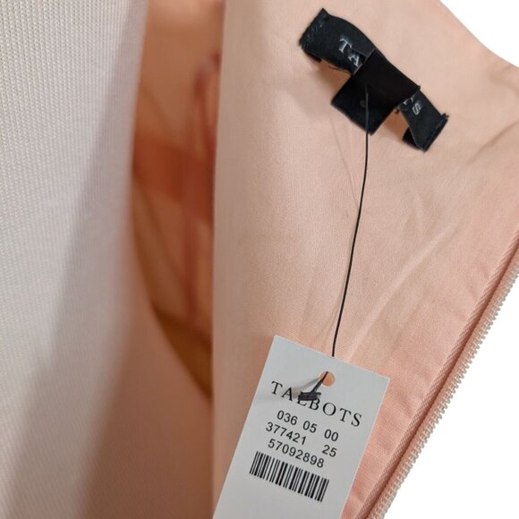 NEW Talbots Sunset Horizon Floral Maxi Dress Womens Size 16 Tropical Peach - Picture 5 of 13